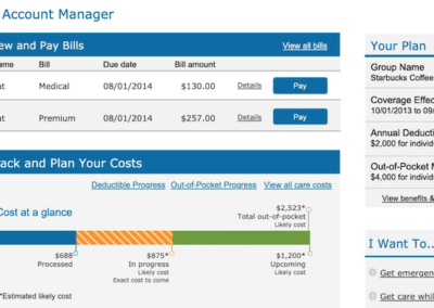 KP Healthcare Finances Prototype